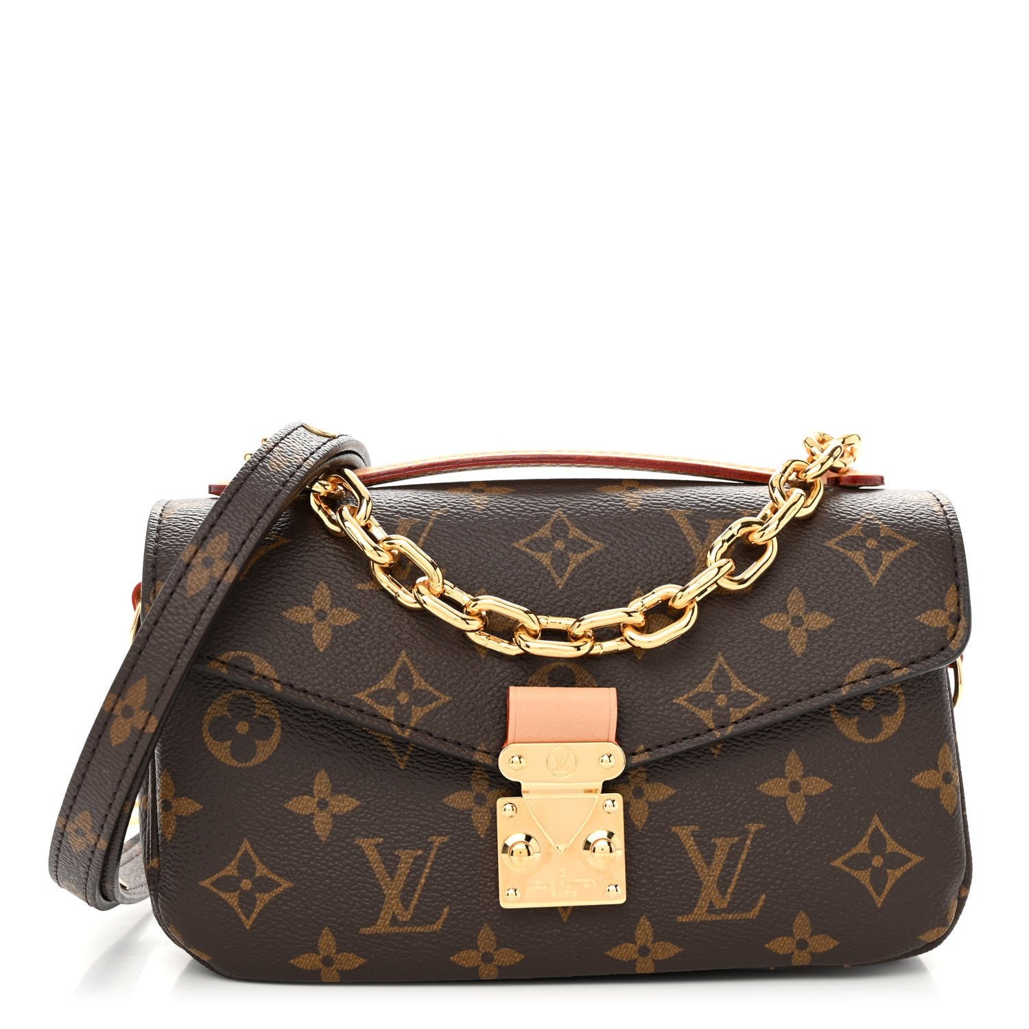 Louis Vuitton Monogram Pochette Metis East West