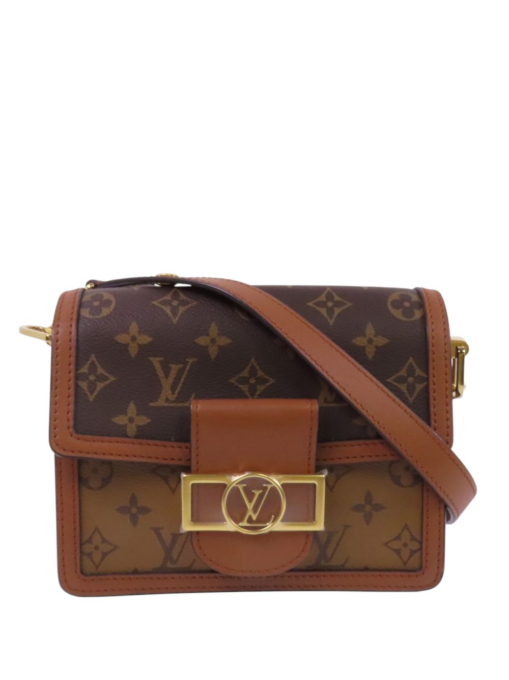 mini Dauphine Monogram Reverse crossbody bag