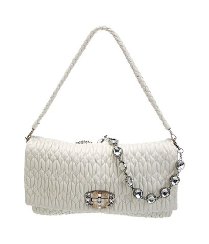 Miu Miu Miu Leather Shoulder Bag