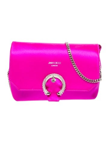Satin Madeline Satin Wallet On Chain