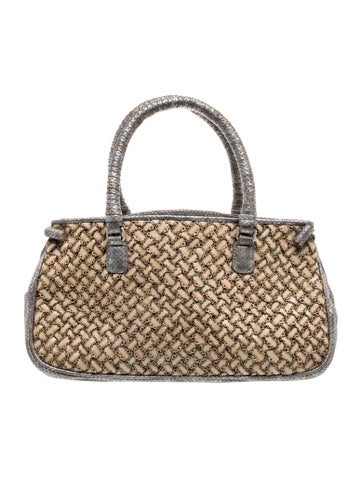 Intrecciato Top Handle Bag Vintage