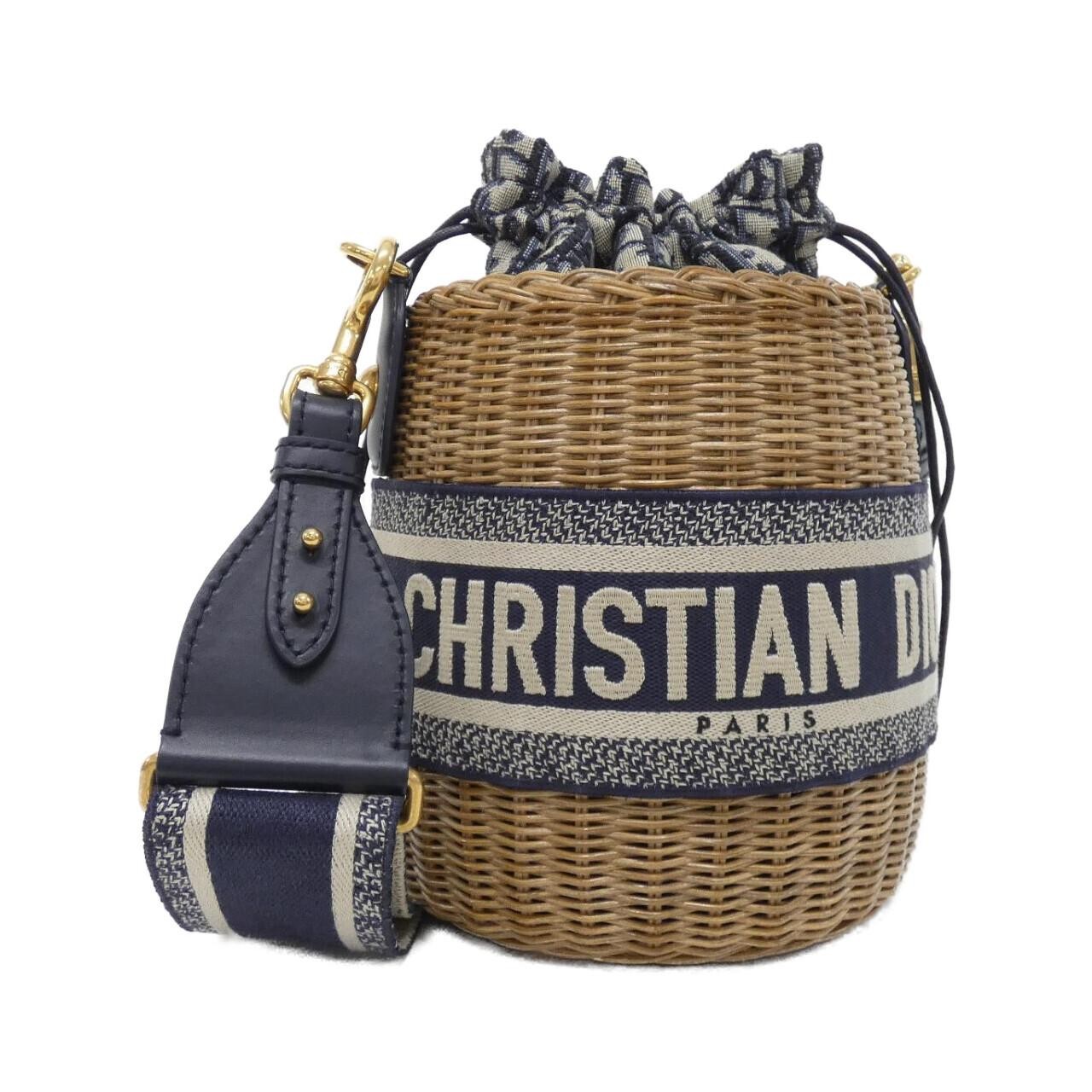 Christian Dior DIOR OBLIQUE Dior Wicker Shoulder Bag M7600CMVO