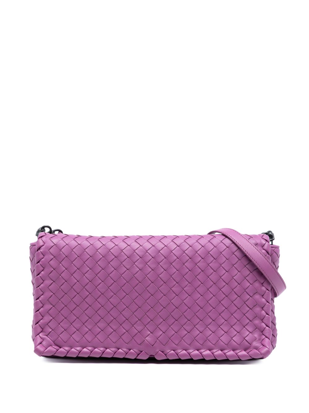 2012-2025 Nappa Intrecciato Dahlia Clutch crossbody bag