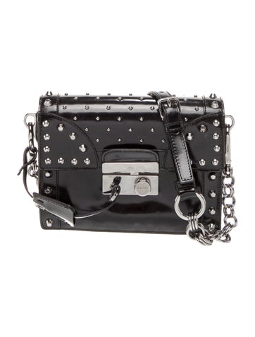 Spazzolato Leather Shoulder Bag