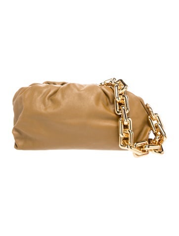 Leather Chain Pouch