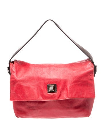 Leather Top Handle Bag Vintage