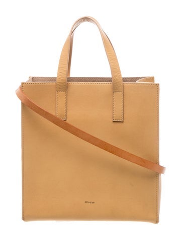 Leather Top Handle Bag