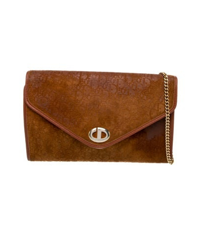 Dior Dior Suede Shoulder Bag Vintage