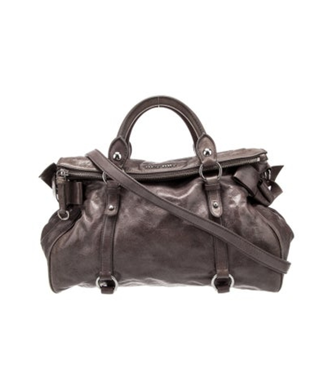 Miu Miu Miu Leather Top Handle Bag Vintage