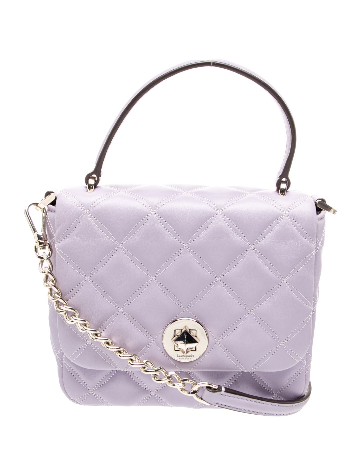 Leather Top Handle Bag