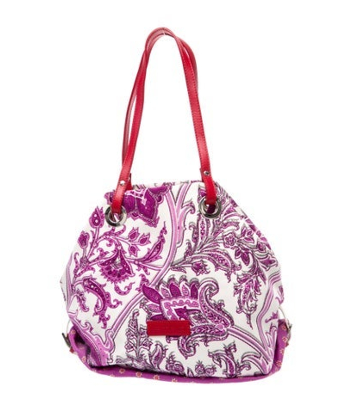 Etro Canvas Shoulder Bag