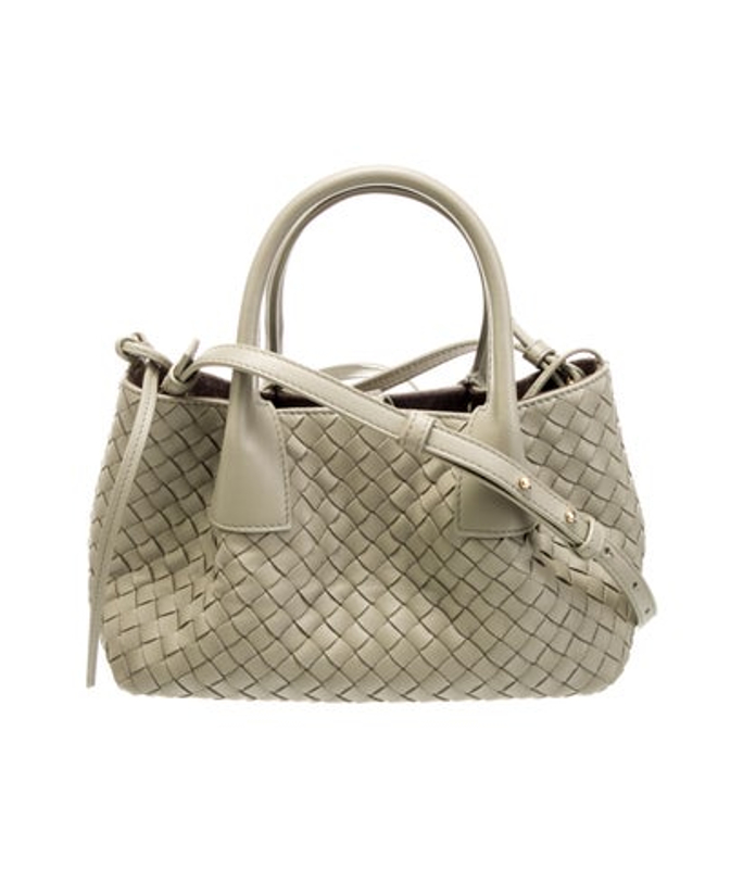 Bottega Veneta Veneta Intrecciato Cabat Small W Tags