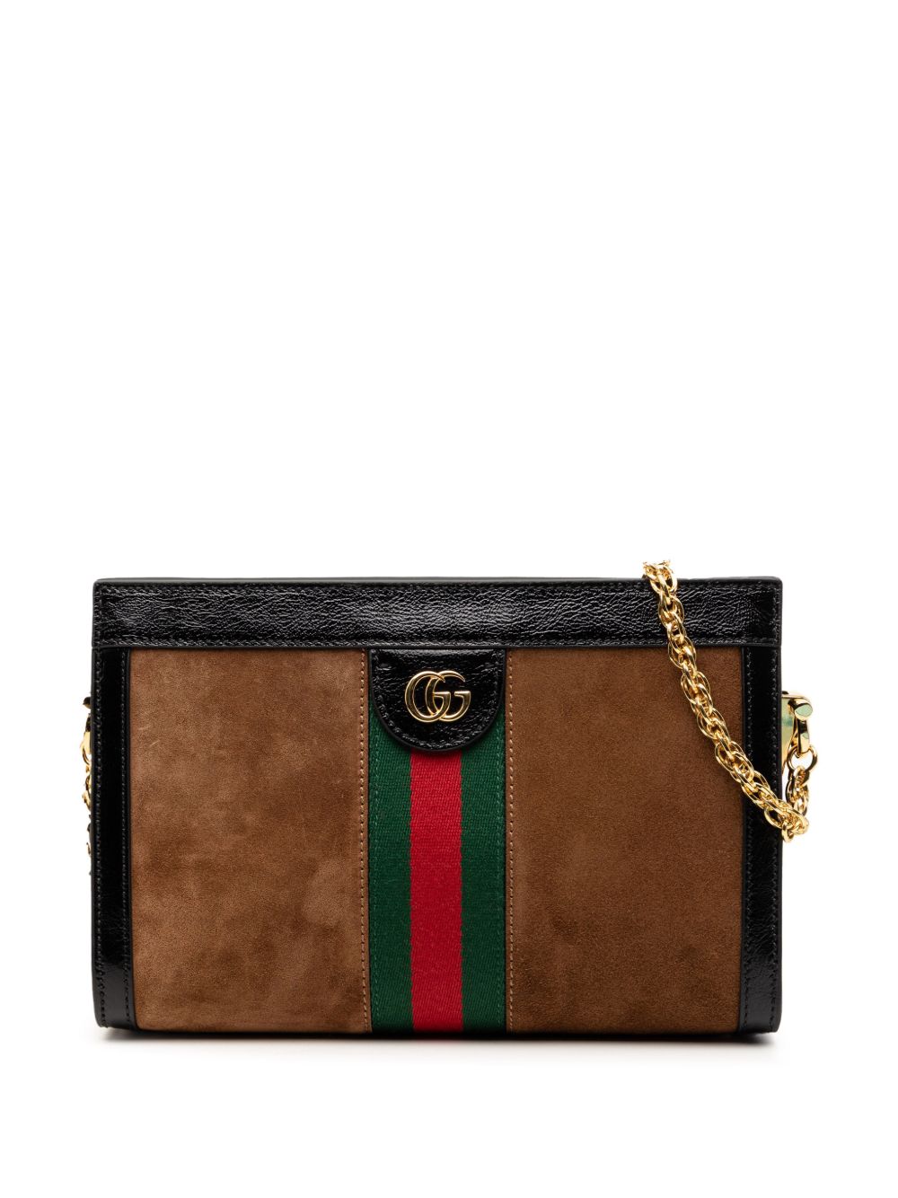 2016-2025 Small Suede Web Ophidia Chain crossbody bag