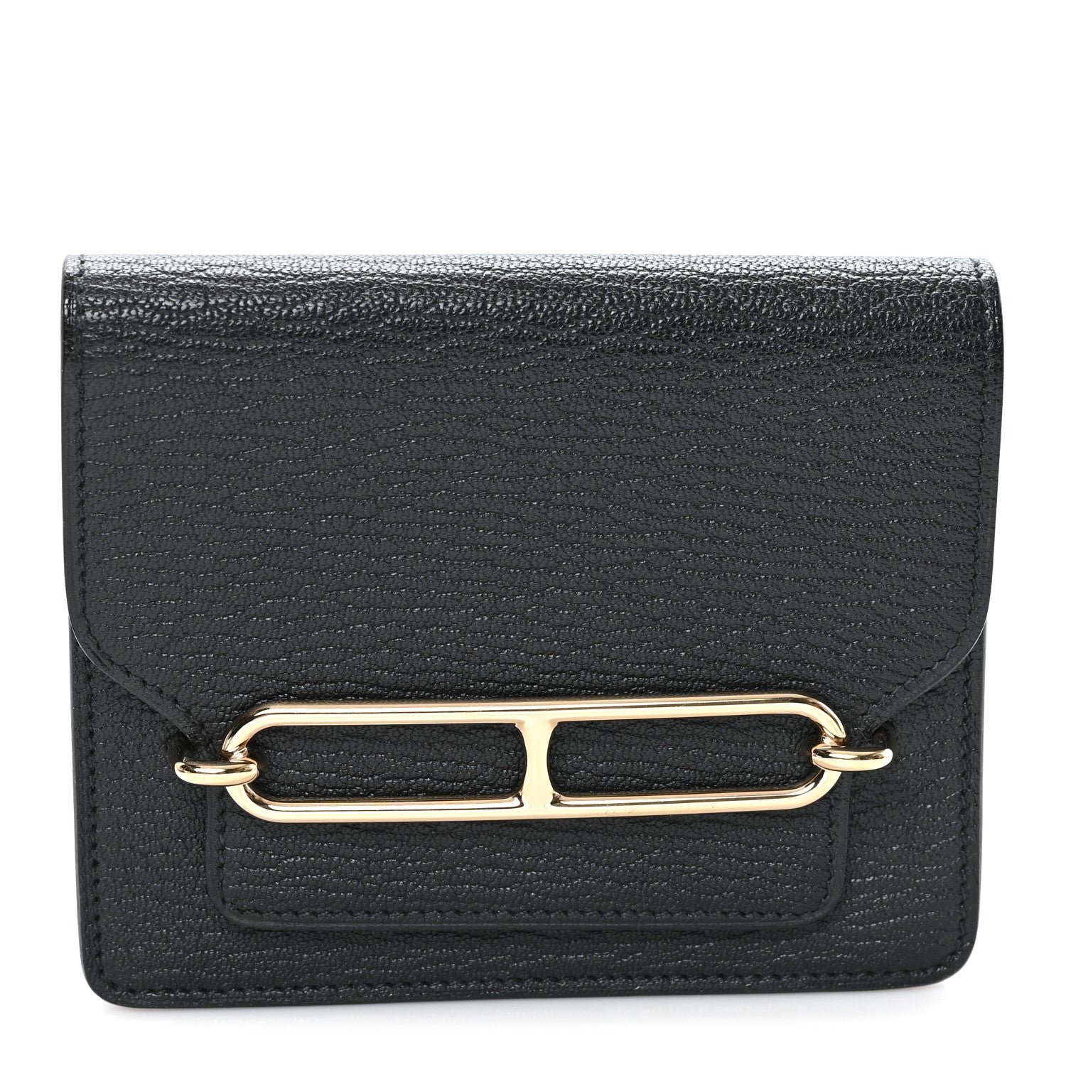 Chevre Mysore Roulis Slim Wallet Black