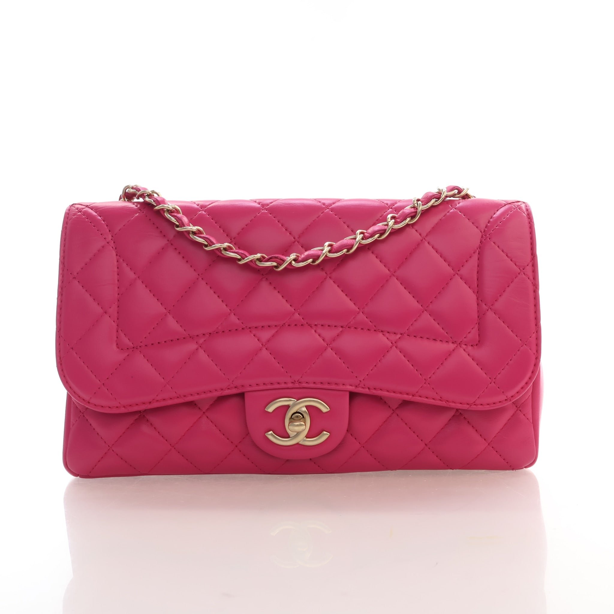 Chanel Medium Lambskin Classic Single Flap Bag