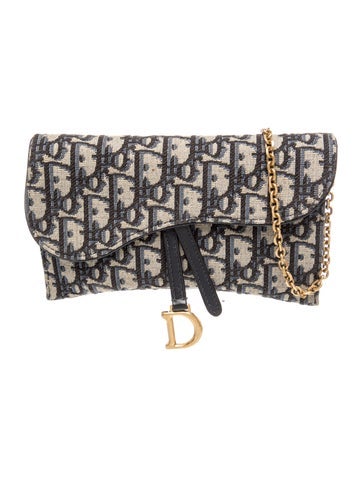 Oblique Jacquard Wallet on Chain