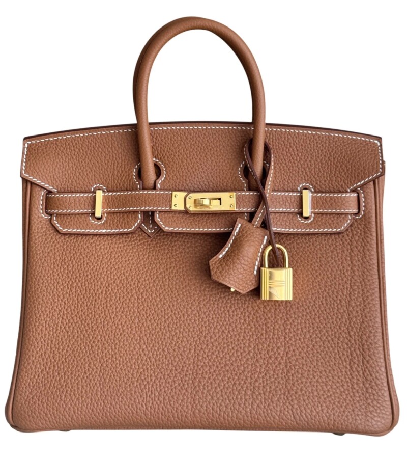 Gold Togo Birkin 25 Gold Hardware, 2023