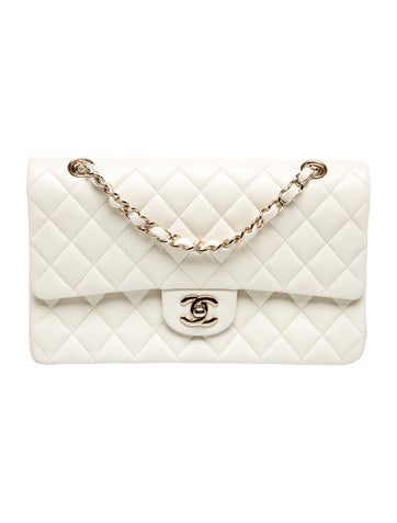 Quilted Caviar Classic Medium Double Flap Bag