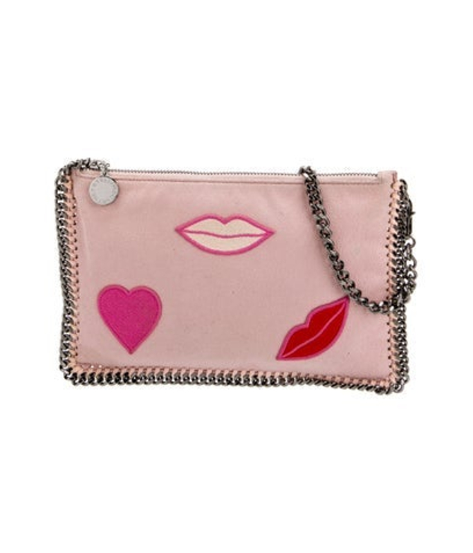 Stella McCartney Mccartney Vegetarian Suede Clutch
