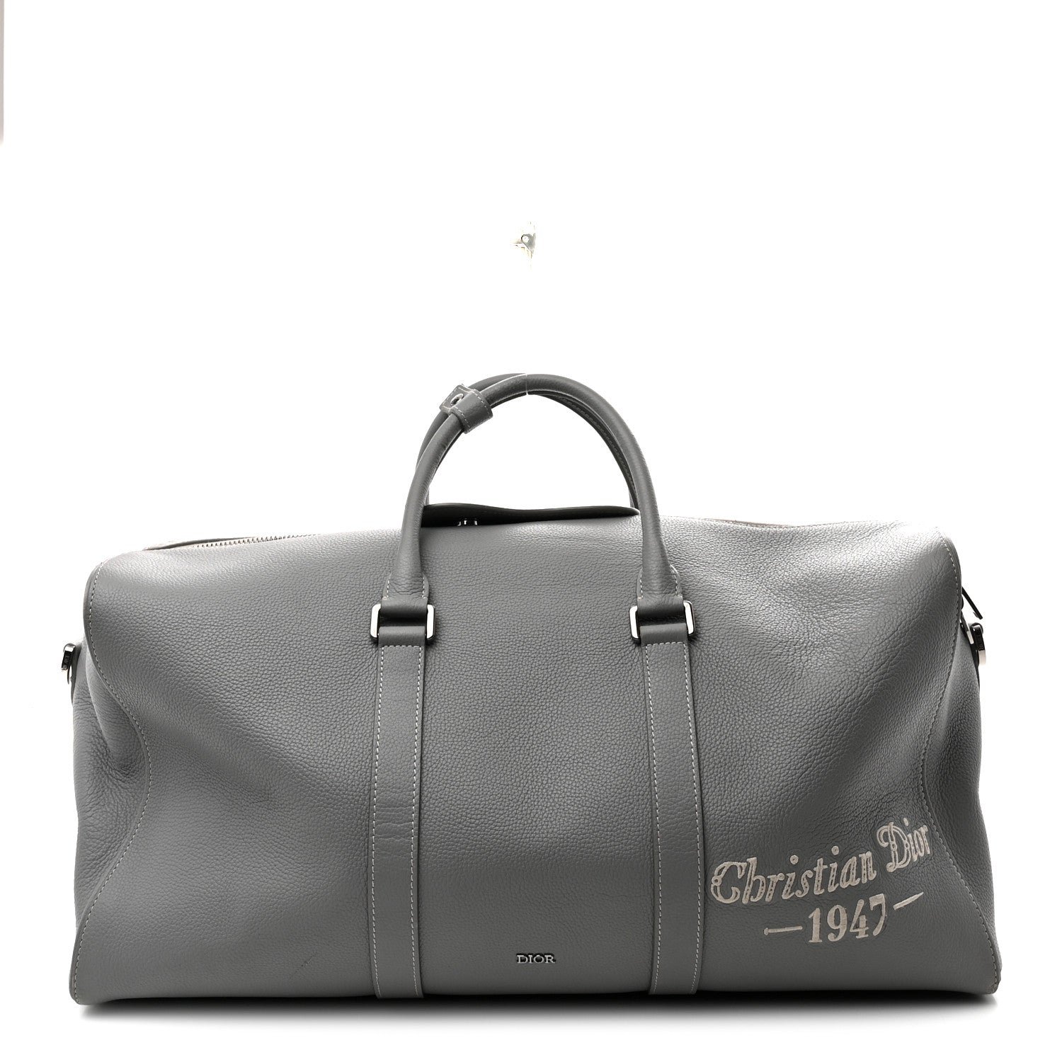 Dior Christian Dior Calfskin Lingot 50 Bag Grey
