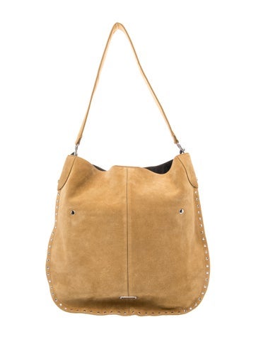 Suede Messenger Bag