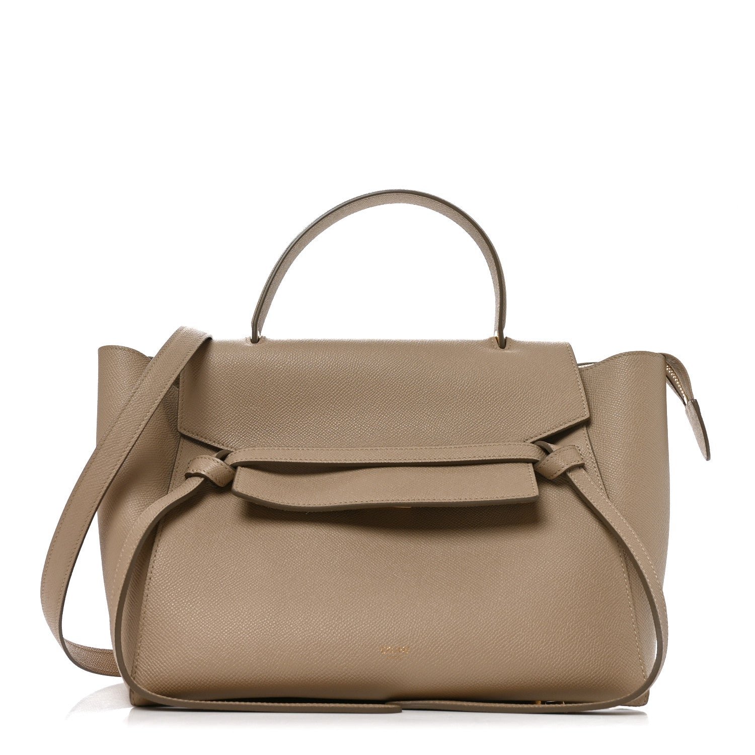 Celine Grained Calfskin Nano Belt Bag Light Taupe