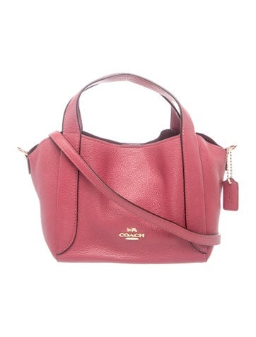 Leather Top Handle Bag