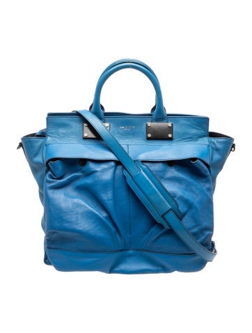 Leather Top Handle Bag