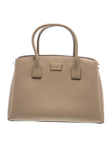 Leather Top Handle Bag