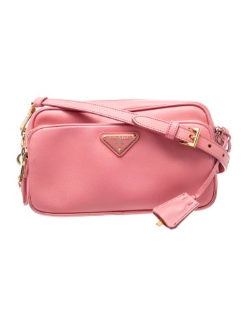 Saffiano Leather Crossbody Bag