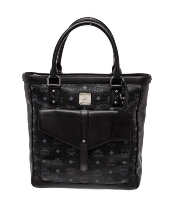 MCM Signature Top Handle Bag
