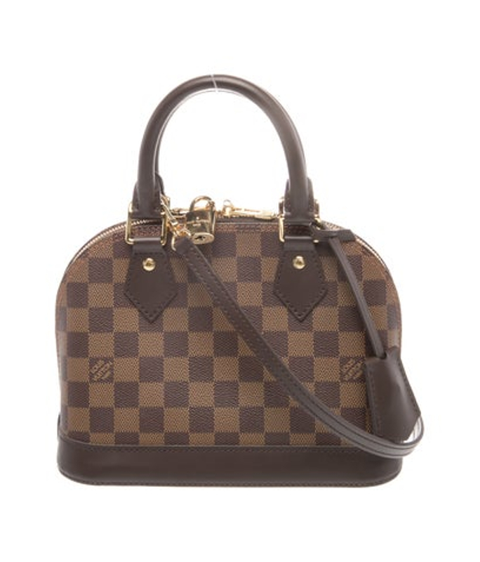 Louis Vuitton Vuitton Damier Ebene Alma Bb