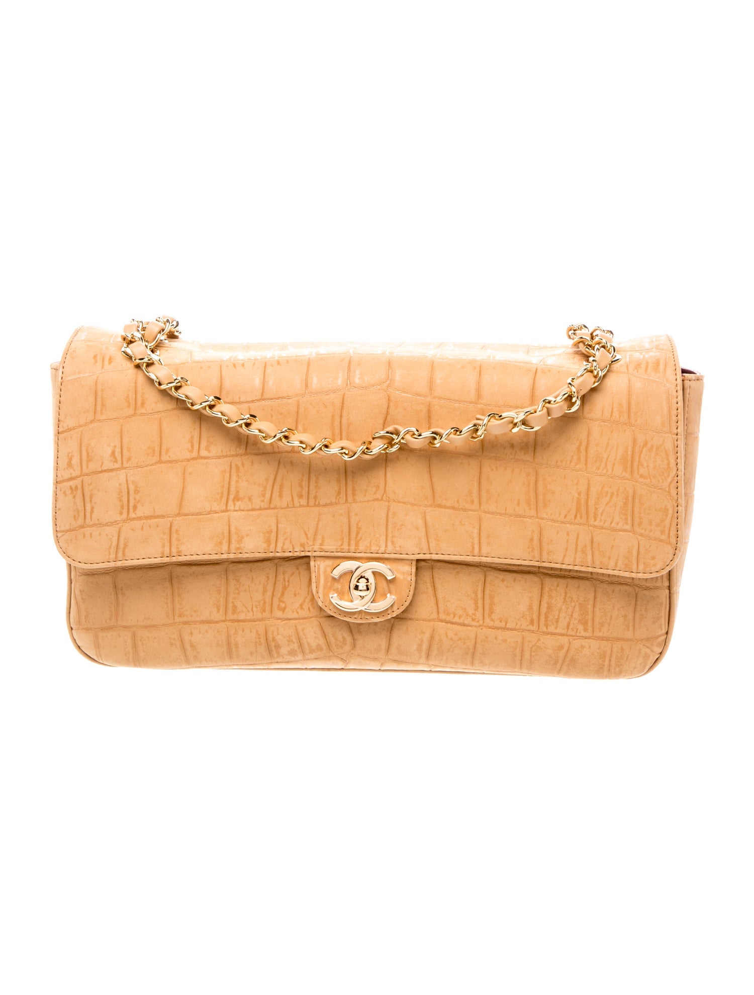 2026 Embossed Maxi Souplissimo Flap Bag w/Tags
