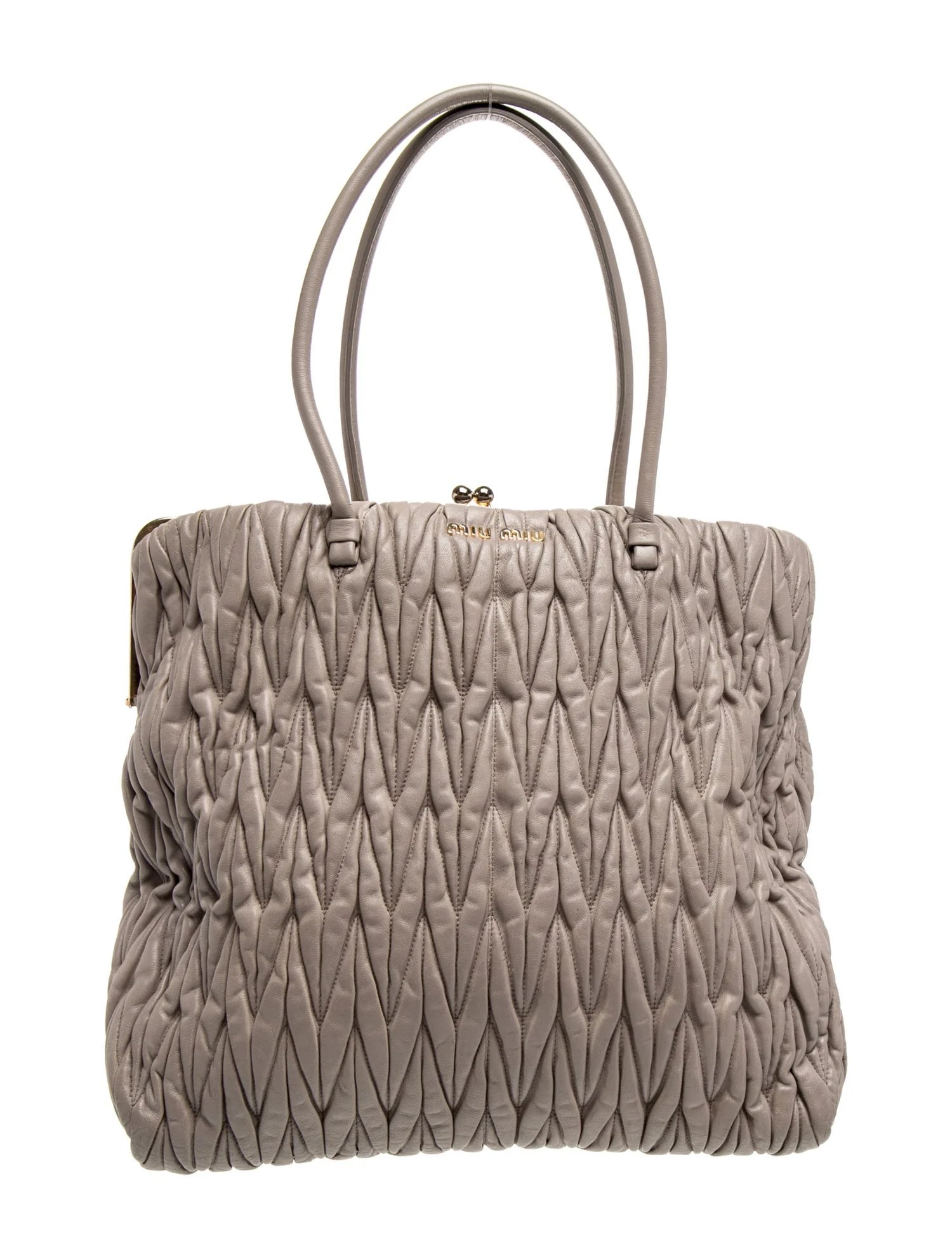 Miu Miu Leather Tote