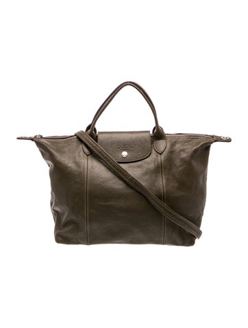 Leather Top Handle Bag
