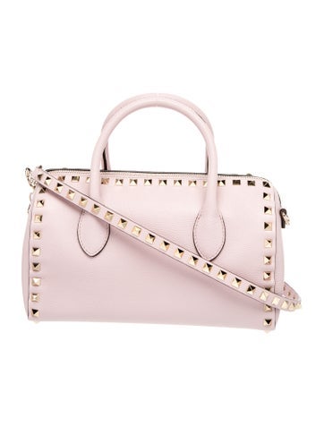 Rockstud Top Handle Bag