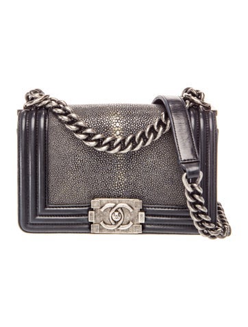 Small Galuchat Boy Bag