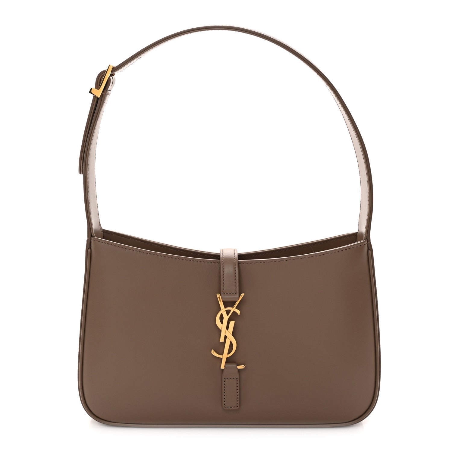 Smooth Calfskin Le 5 A 7 Hobo Taupe