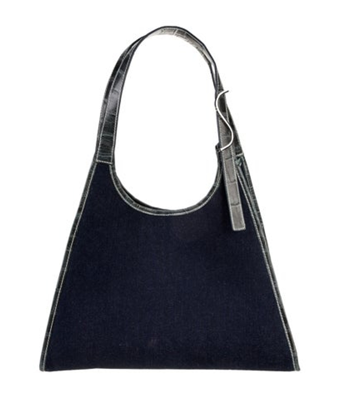 Staud Denim Shoulder Bag