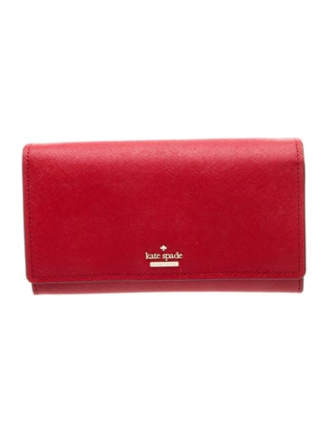 Saffiano Leather Clutch