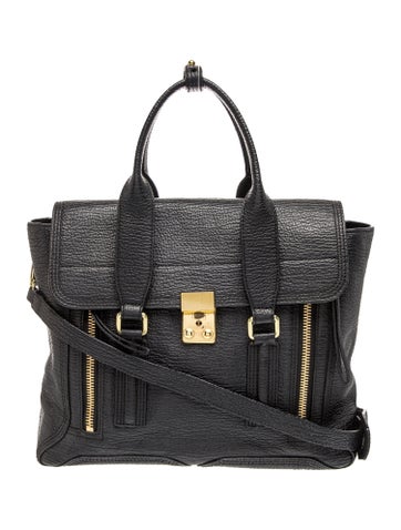 Leather Top Handle Bag