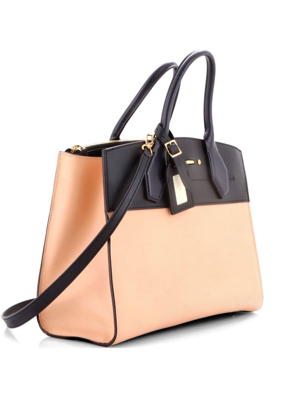 Louis Vuitton City Steamer Handbag Leather MM tote bag