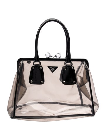 Enameled Metal Triangle Top Handle Bag