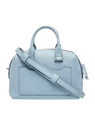 Leather Top Handle Bag