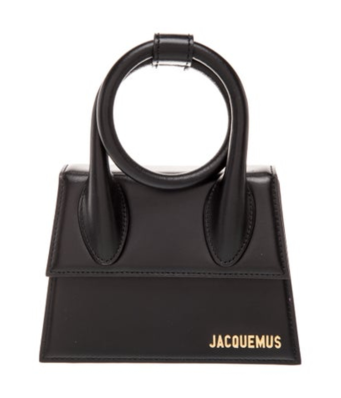 Jacquemus Leather Top Handle Bag