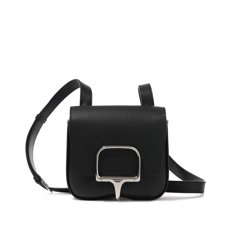 Hermes Black Epsom Mini Della Cavalleria Palladium Hardware, 2022