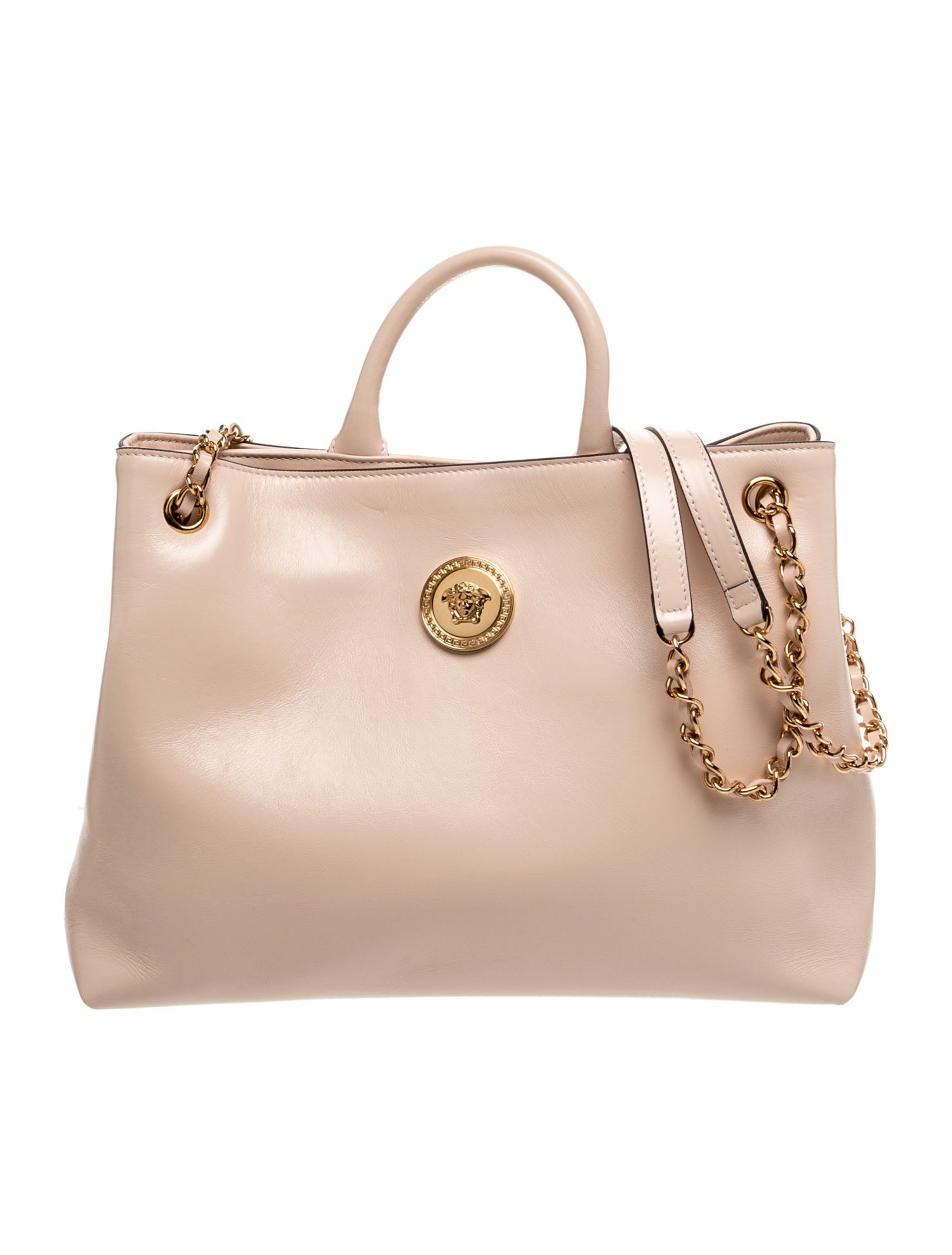 Leather Top Handle Bag