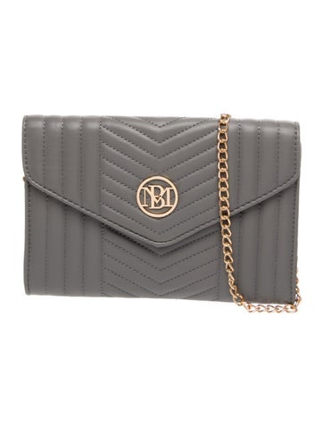 Badgley Mischka Vegan Leather Clutch w/ Tags
