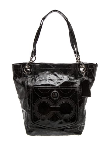 Patent Leather Shoulder Bag
