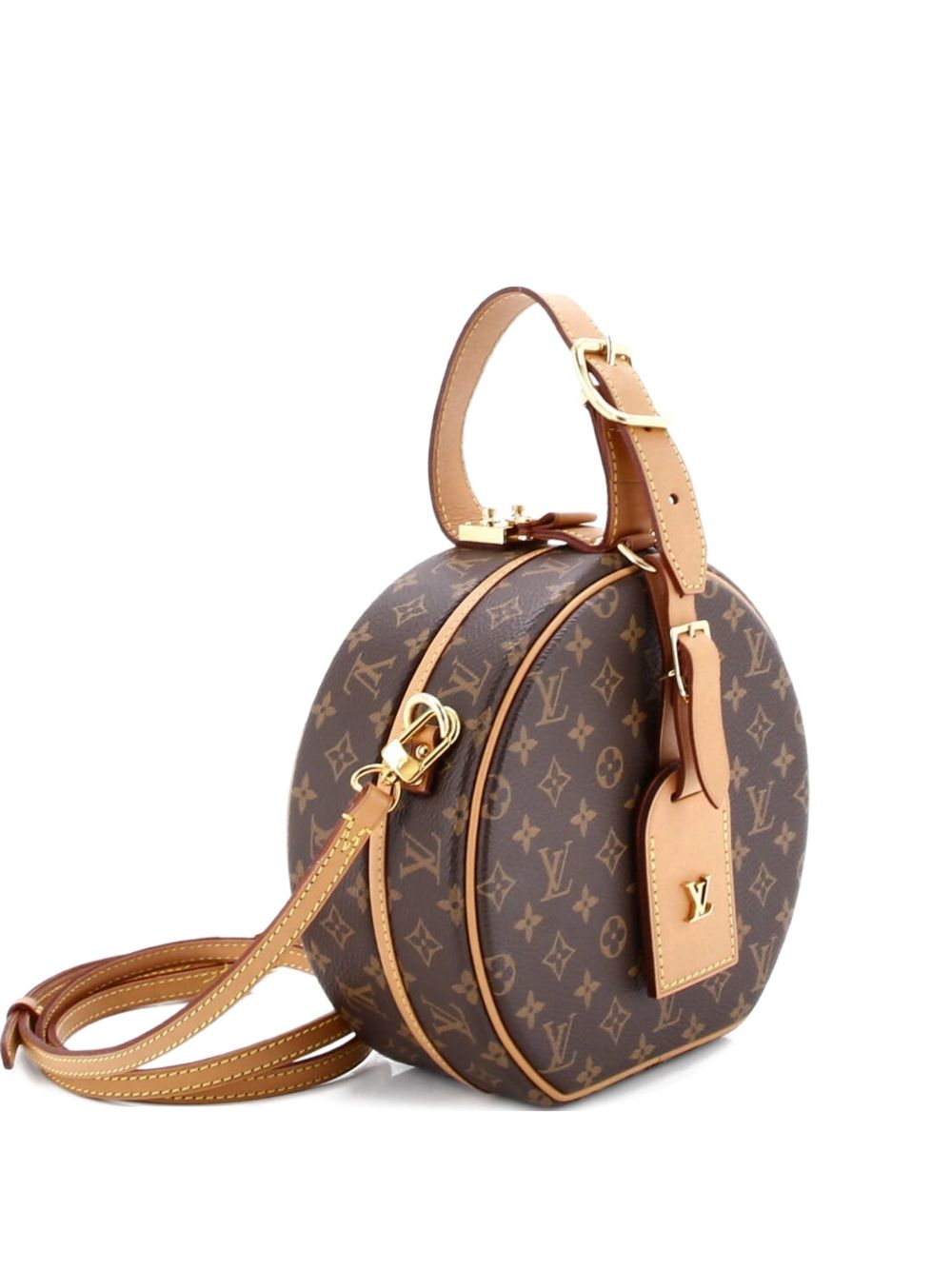 Petite Boite Chapeau Bag Monogram Canvas crossbody bag